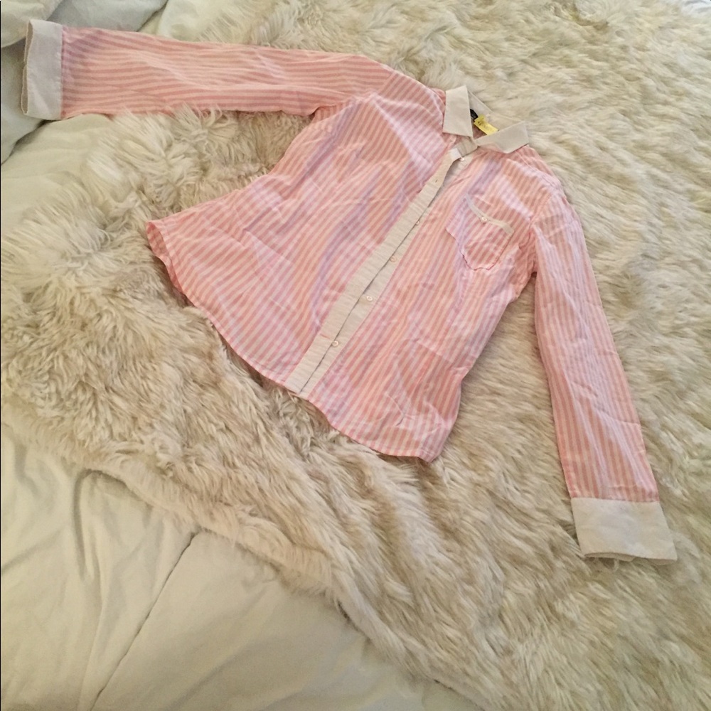 Pinstripe Blouse